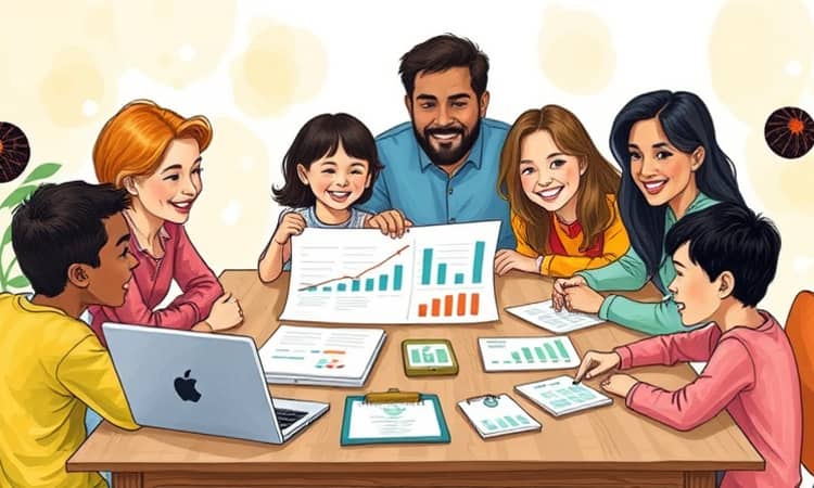 Finanzas Familiares: Armonía y Crecimiento Económico